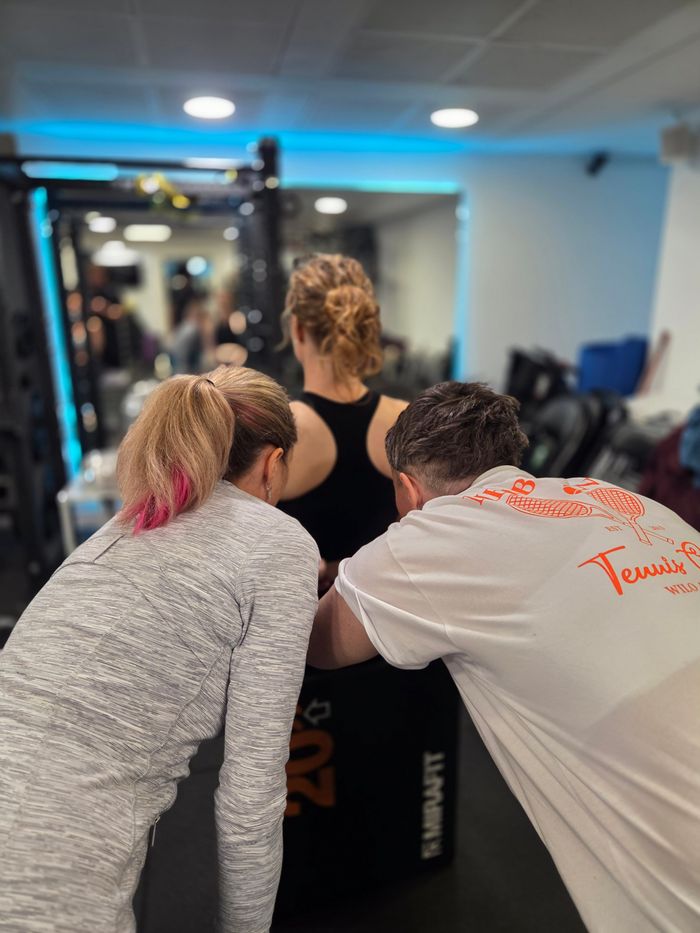 Course attendees practising hands-on DNS assessment techniques in pairs