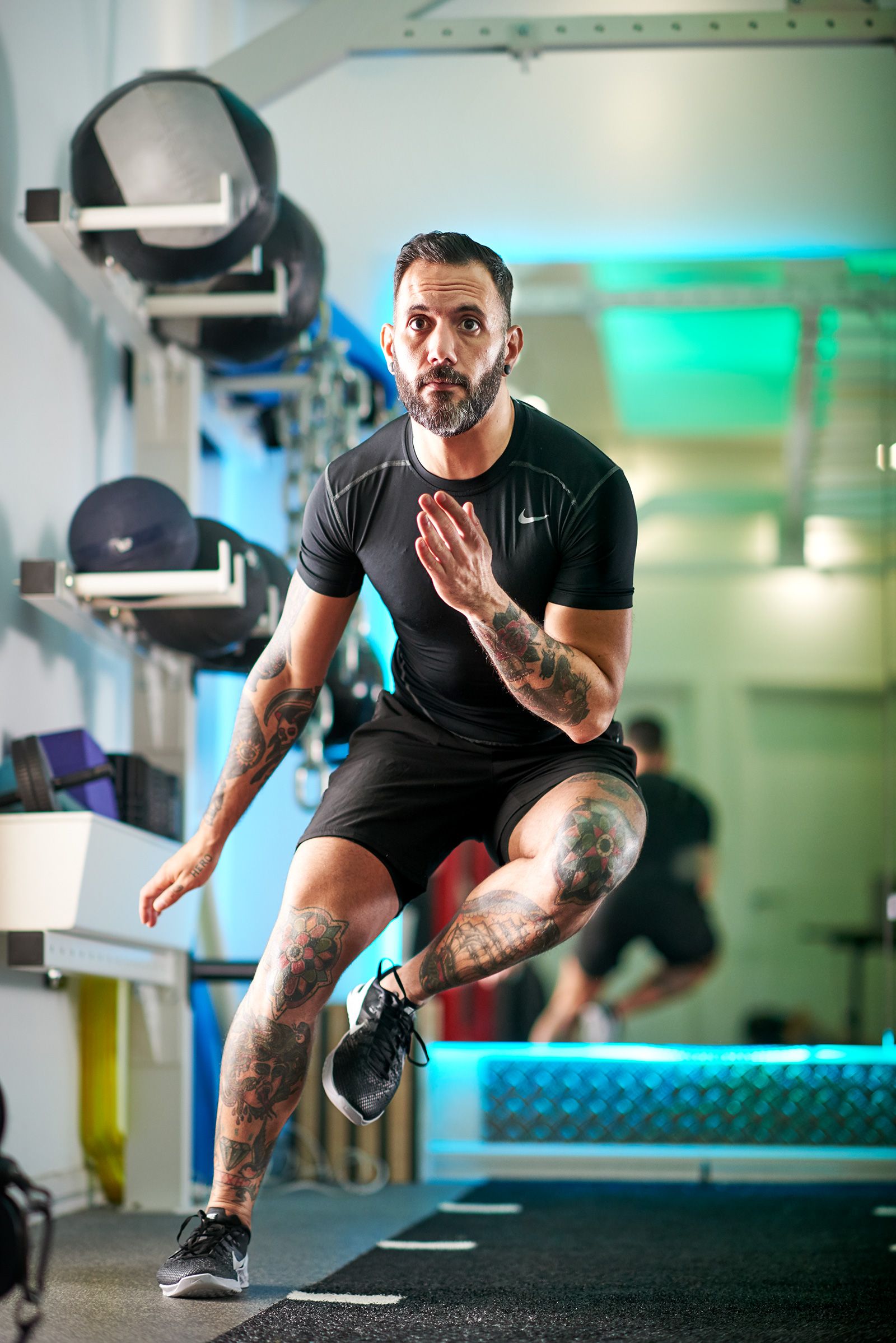 Training equipment at Elevate LDN private personal training studio in the City of London