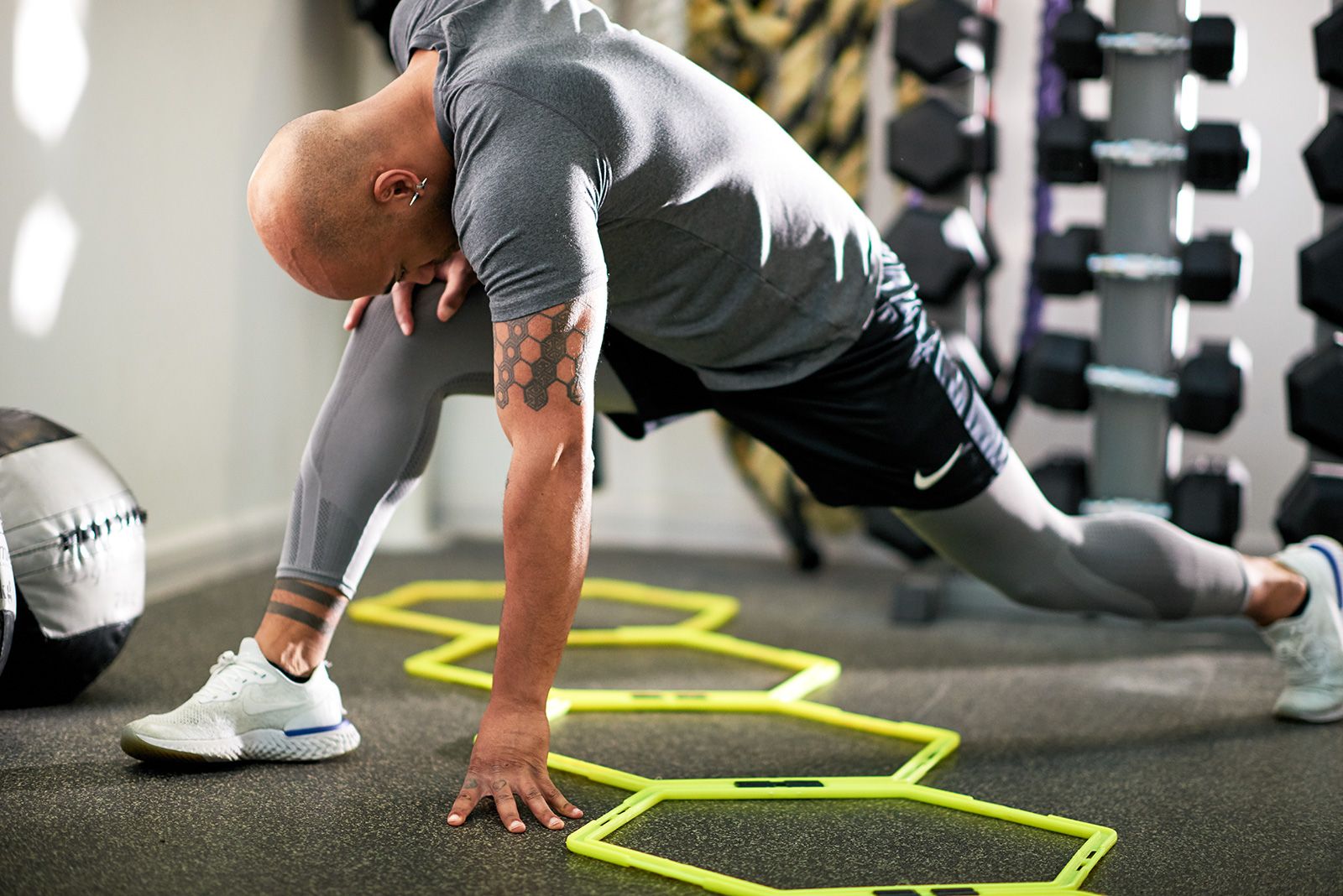 Personal training session at Elevate LDN private studio in the City of London